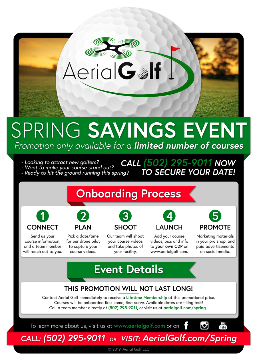 Spring savings promo