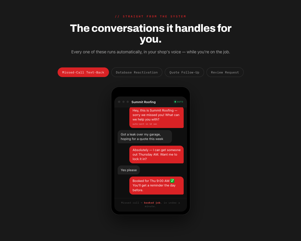 Conversation demo