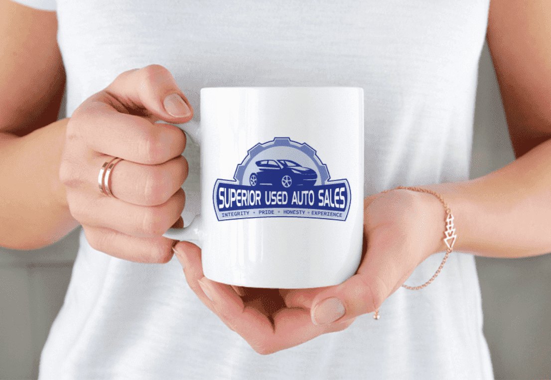 Branded mug