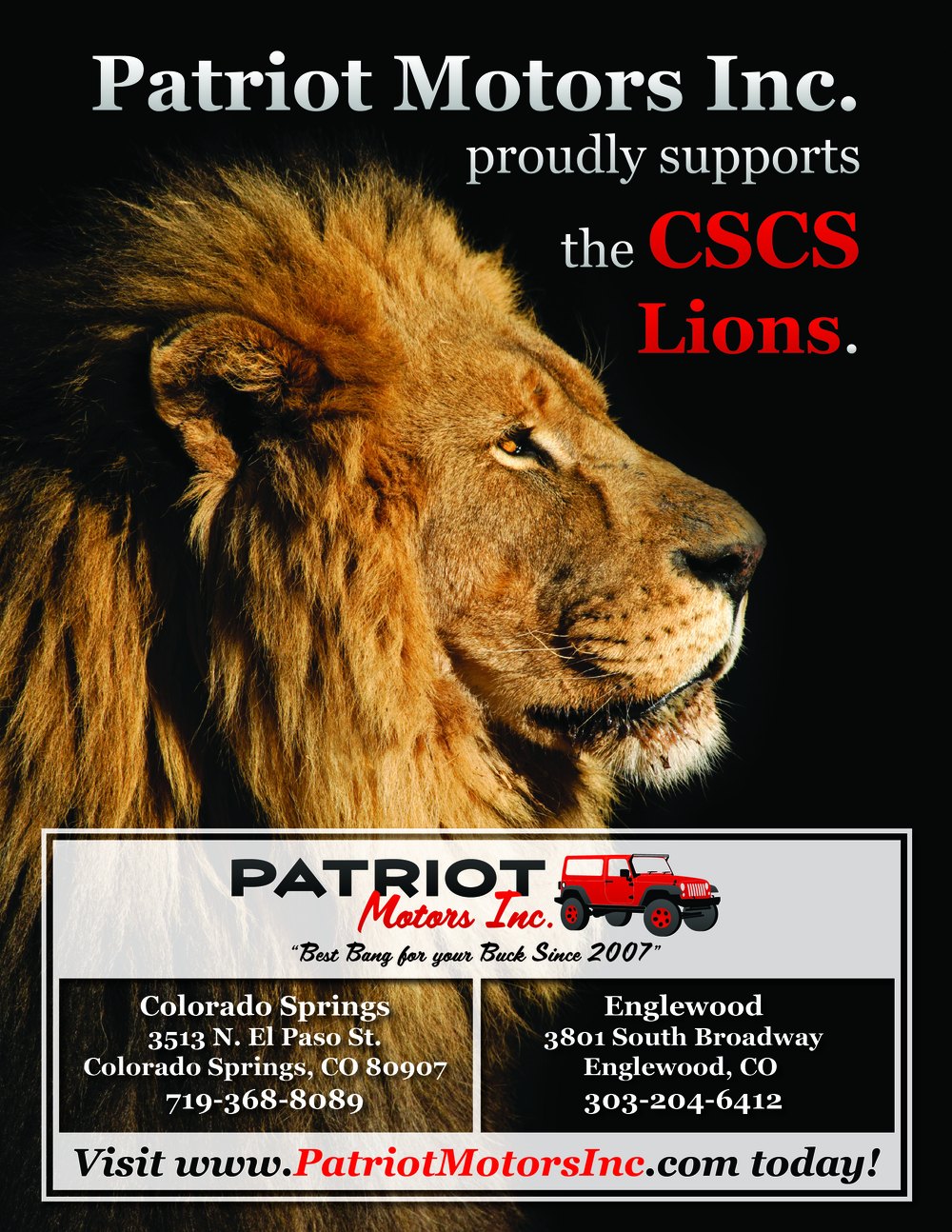Patriot Motors print ad
