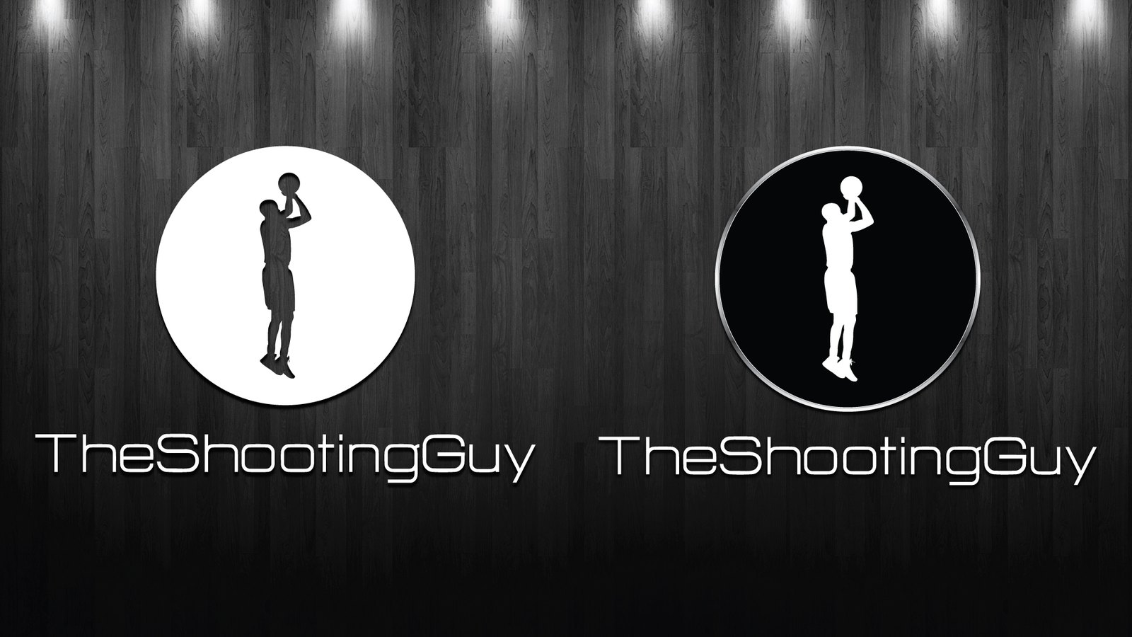 Logo on light and dark